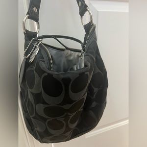 Black coach bag